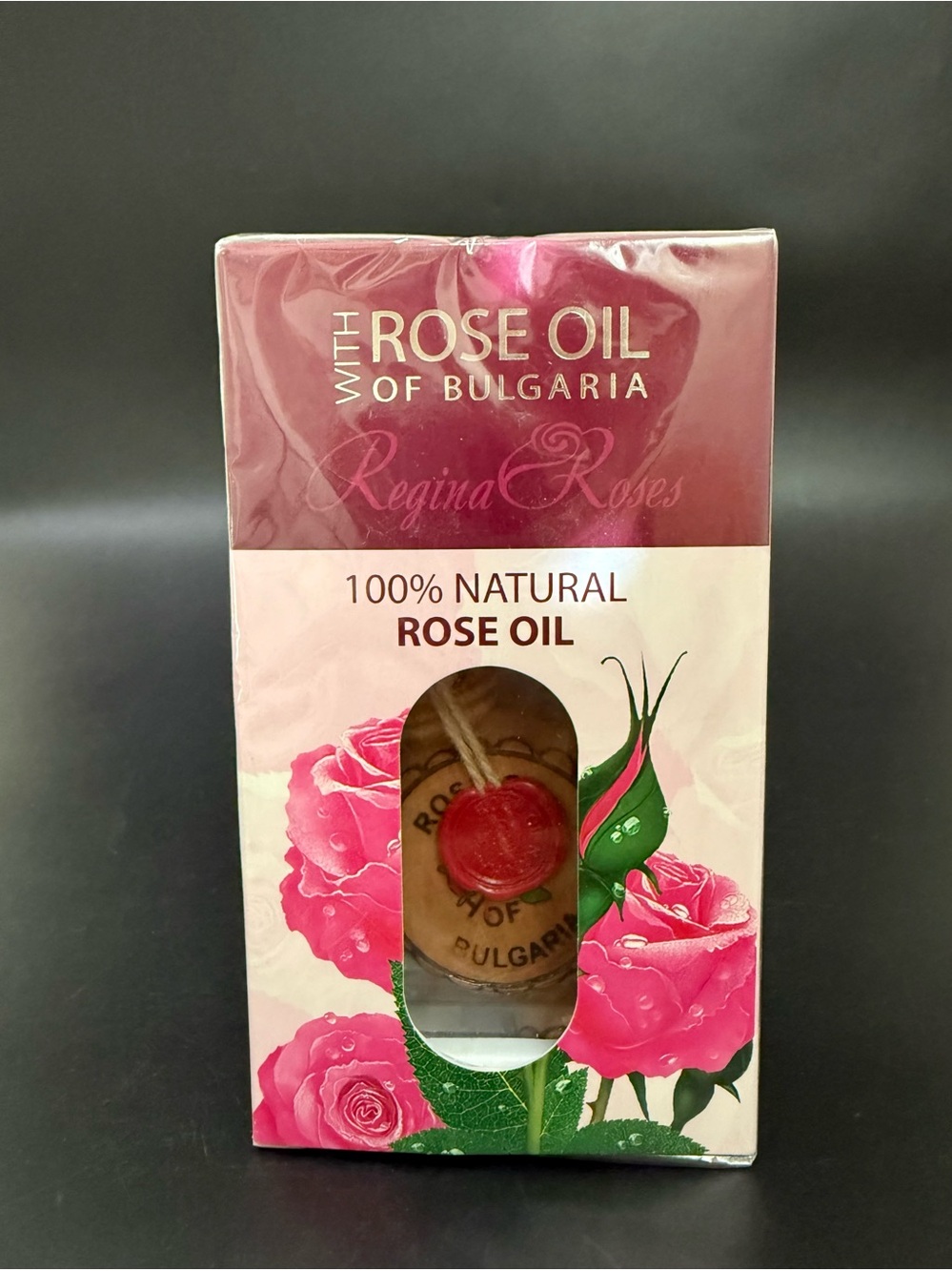 Regina Roses ROSE OIL of Bulgaria 100% Natural Rose Oil 1.2ml/0.04oz